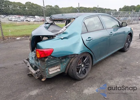 2009 Toyota Corolla из США, поврежденный, VIN 1NXBU40E49Z067864